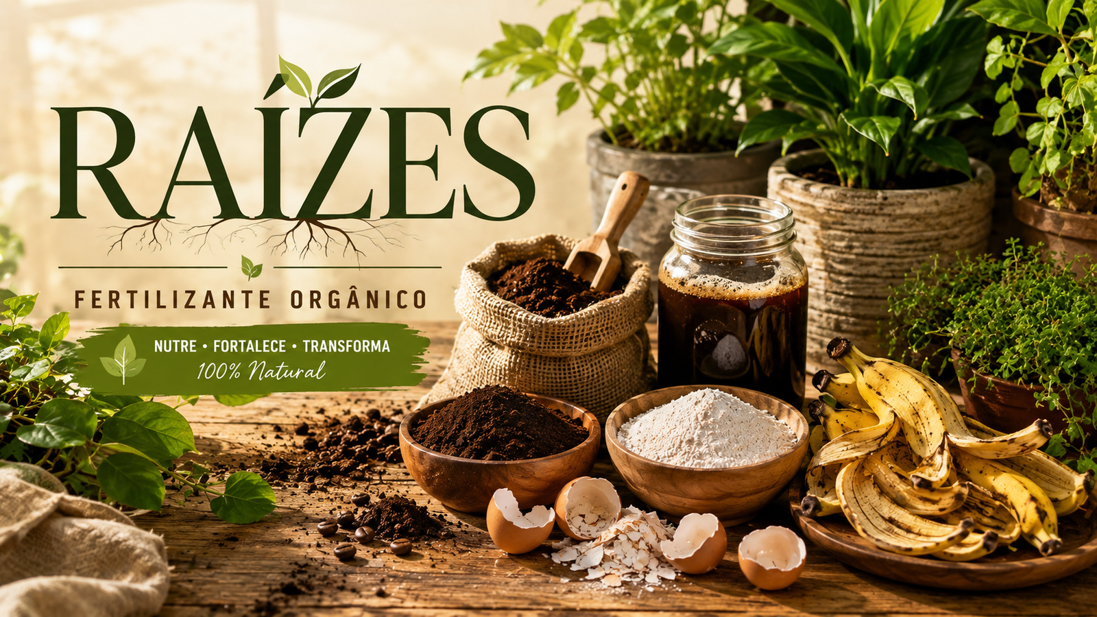 Guia Prático: 5 Receitas de Fertilizantes Caseiros para Nutrir suas Plantas